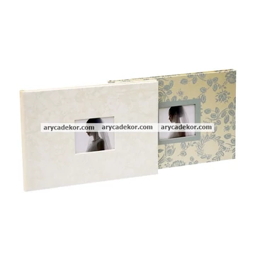 Esküvői bedugós bőrhatású fotóalbum 10x15 cm/24 db