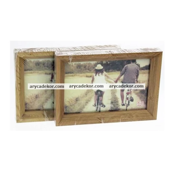 Fa MDF képkeret 10x15 cm