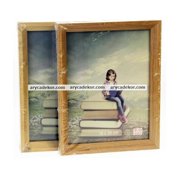 Fa MDF képkeret 15x20 cm