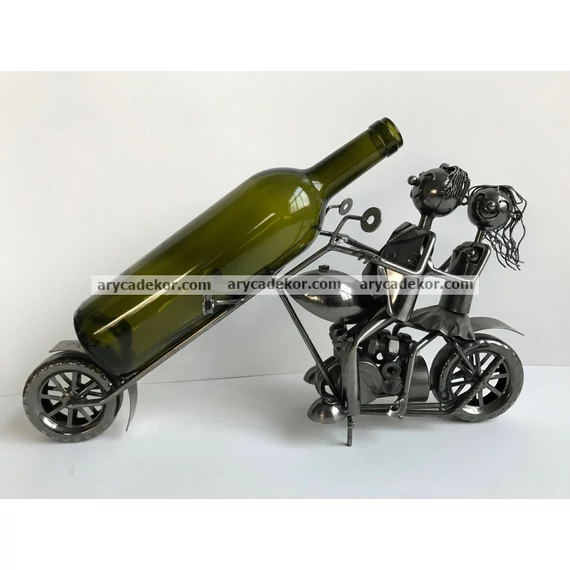 Fém bortartó chopper 2 fővel