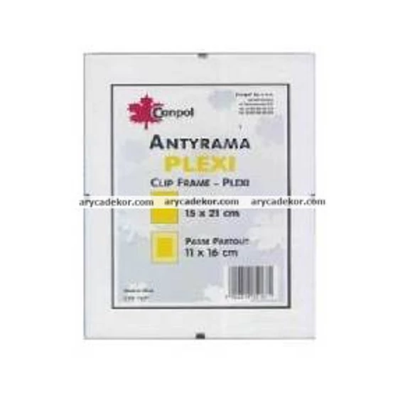 Műanyag plexi clip képkeret 40x50 cm