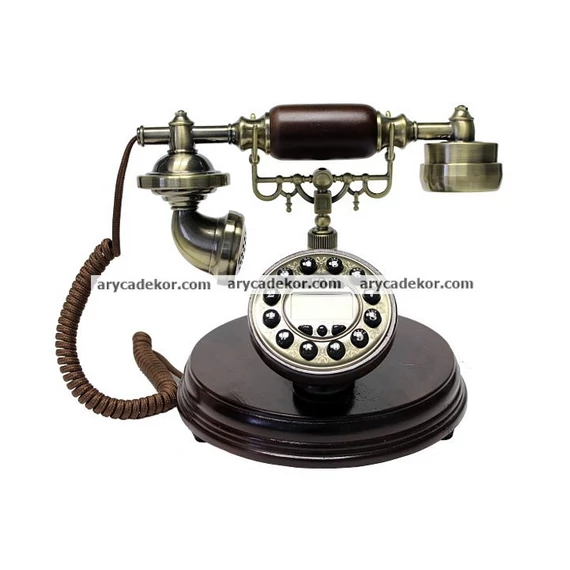 Antik jellegű asztali telefon