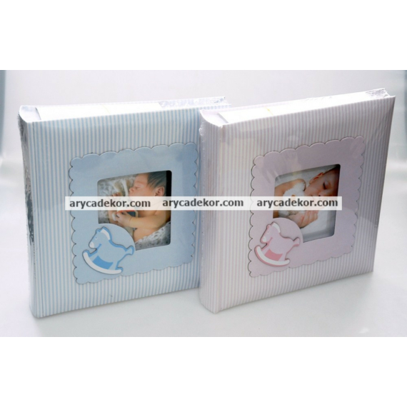 Baby bedugós, melléírhatós fotóalbum 10x15 cm/200 db