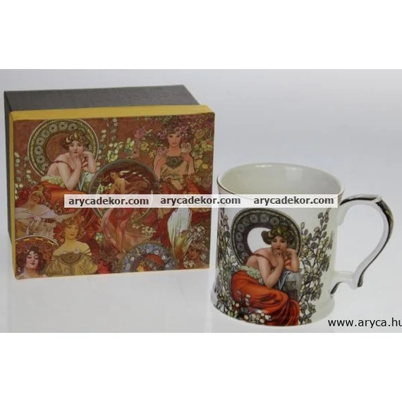 Porcelán bögre, közepes