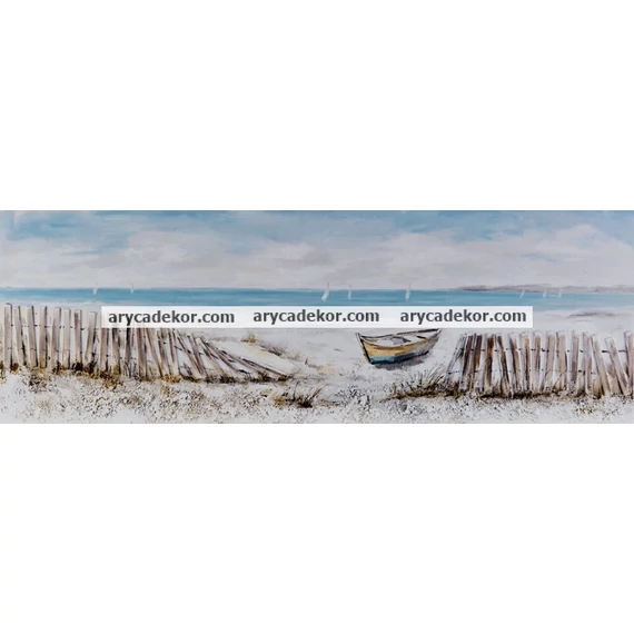 Fali vászon festmény  50x150 cm