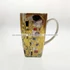Kép 2/2 - Porcelán bögre Klimt mintával 600 ml